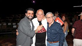 צדי צרפתי חיים סלע ועמוס תמם, צילום: אור גפן